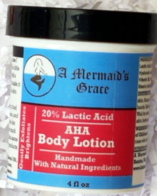 Lactic acid body lotion 20%